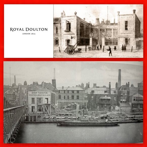 Royal Doulton 'Promenade' Hand Made 14-inch Porcelain Figurine! - Picture 13 of 16